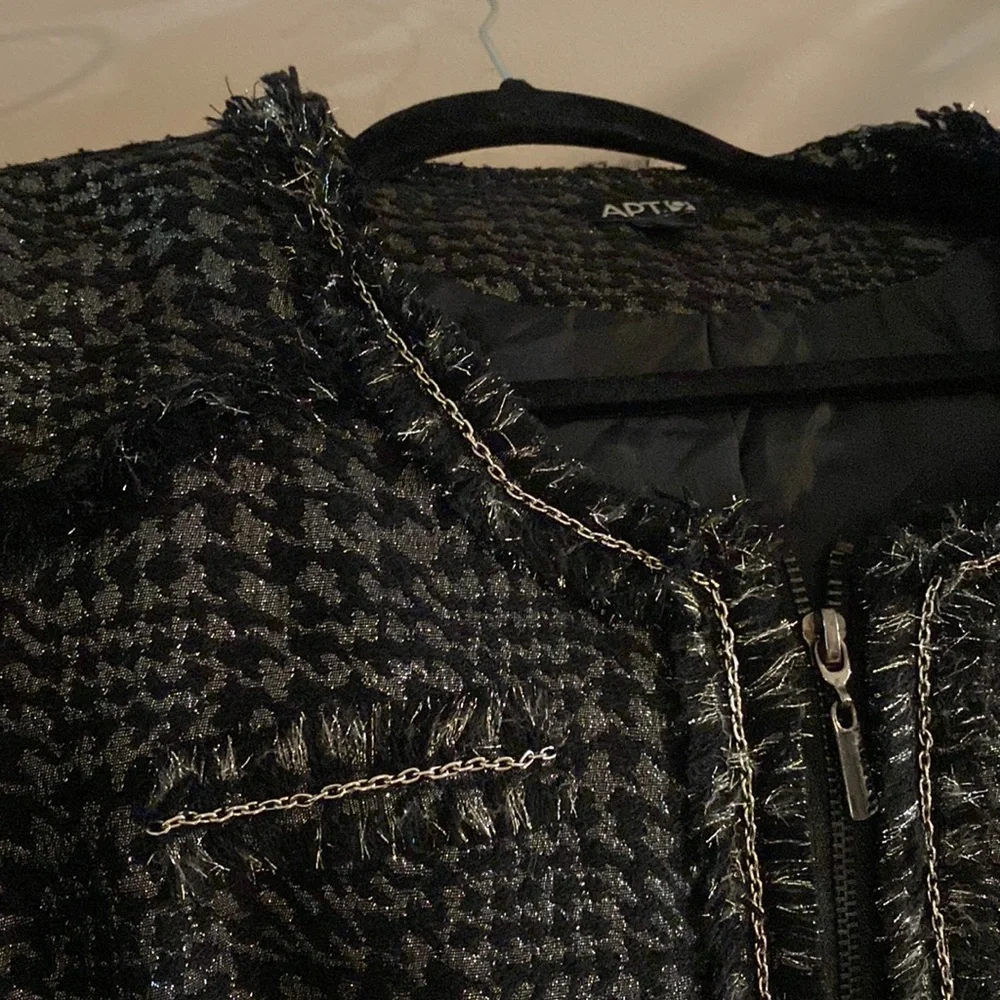 APT.9 jacket size L with silver lining/ blazer - Picture 7 of 10